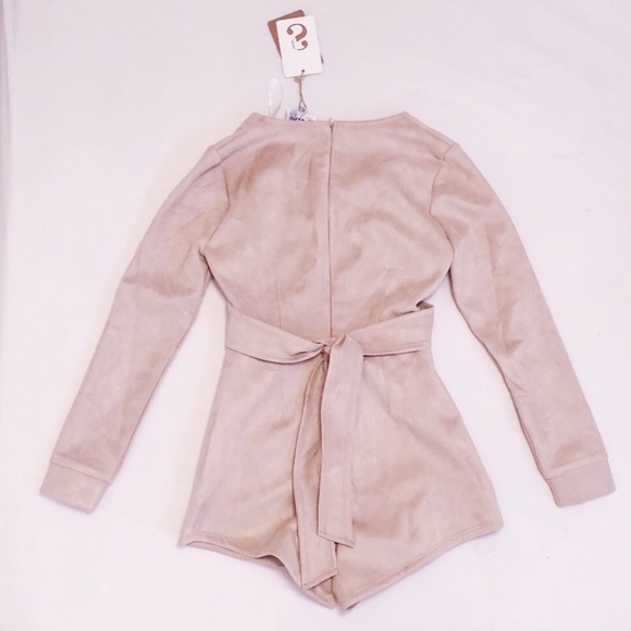 Sabo Skirt Pink Romper - Picture 2 of 4